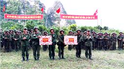 Trung đoàn 246: Tổ chức diễn tập bắn đạn thật cấp trung đội